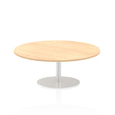 Dynamic Italia 1200mm Poseur Round Table Maple Top 475mm High Leg ITL0157 DD